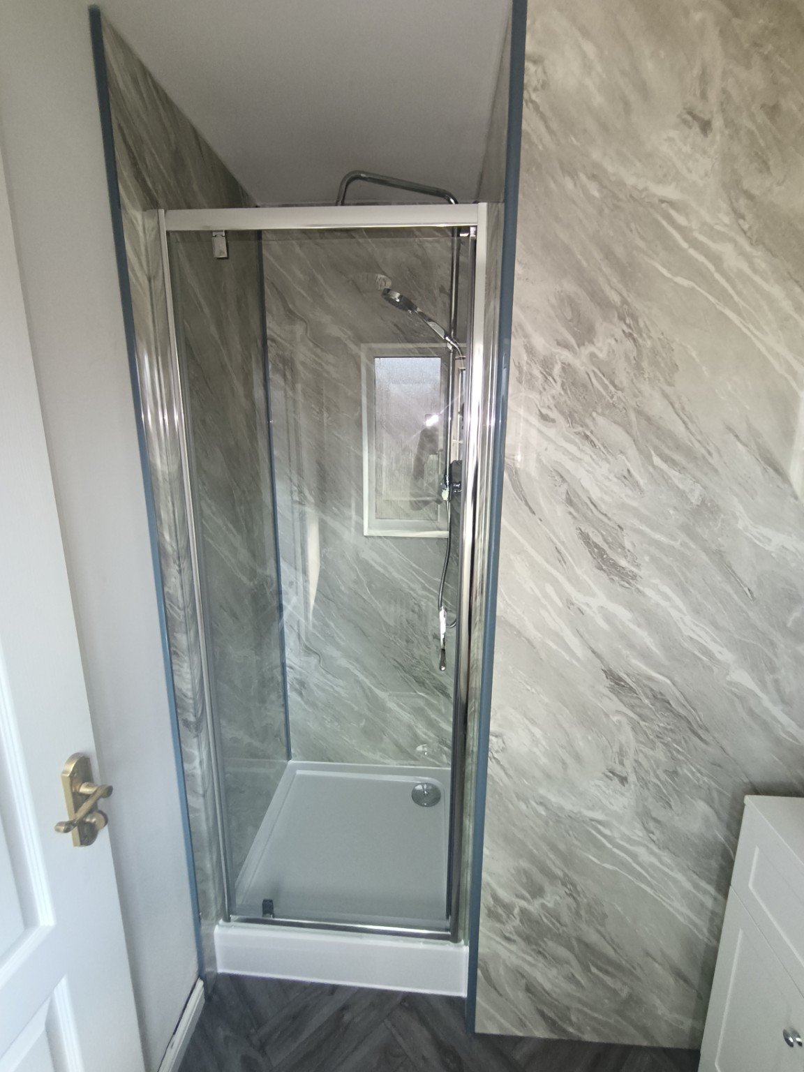 Shower enclosure renovation
